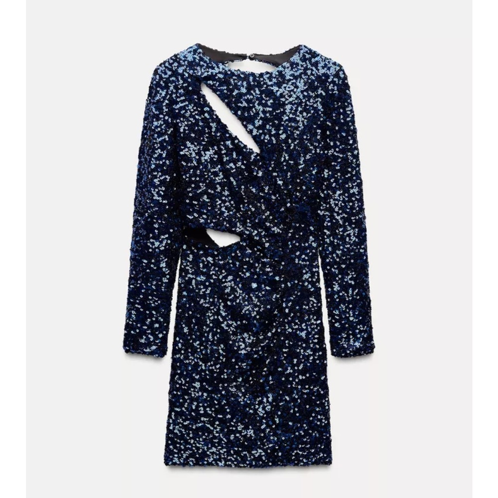 ZARA SEQUIN MINI DRESS
